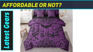 Erose Bridal Bat Queen Bedding: Gothic Dream or Halloween Nightmare