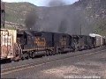 Run 8! Roaring EMDs On Tennessee Pass, Colorado - 1992