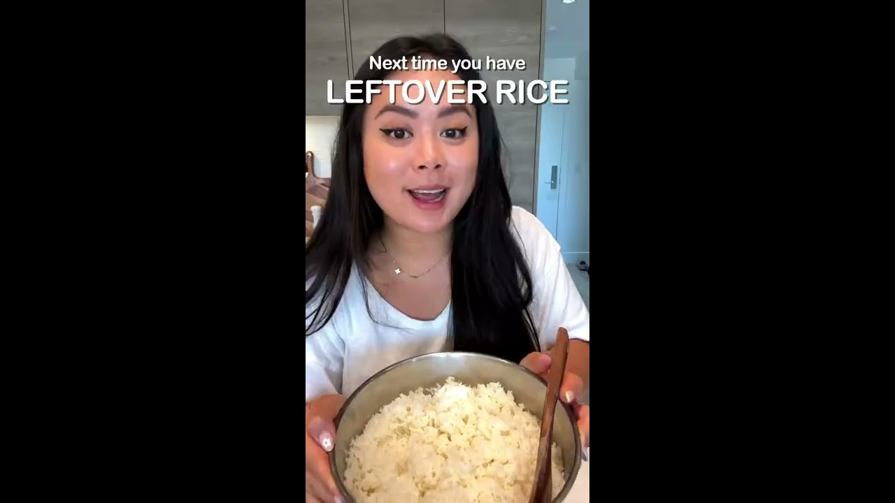FRIED RICE HACK Rice Will Never Be Soggy 