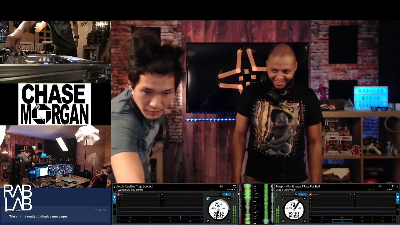 Live from Rab Lab Studio! Featuring DJ Chase Morgan, YOU, and Churro ...
