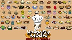 Harvest Moon Back To Nature All Recipe Part 1 - Durasi: 26.05. 