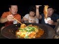 통통한 고등어와 잘 익은 묵은지 조합~ [[고등어묵은지찜(Braised Mackerel and aged Kimchi)]] 요리&먹방!! - Mukbang eating show