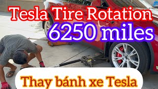 Làm sao để thay bánh xe 2023 Tesla Model Y? How and when to rotate your 2023 Tesla Model Y?