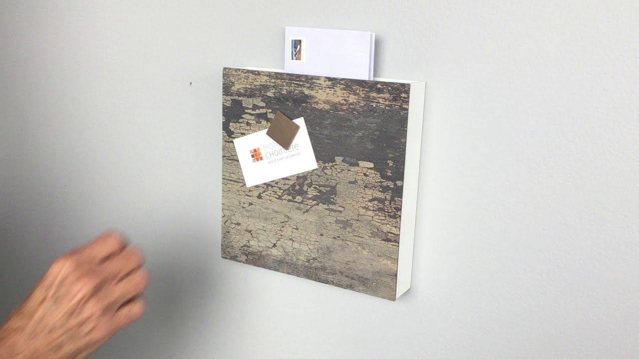 Square Memo Board, Key Hook and Letter Rack YouTube