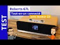 Roberts stream 67l  test de la minichane hifi compacte connecte avec lecteur cd