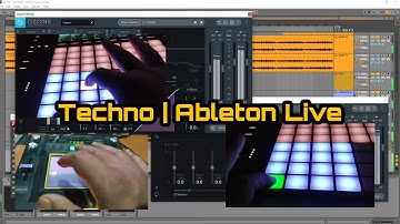 Techno | Ableton Push | Korg Kaossilator
