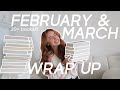 February and march reading wrap up  20 books 
