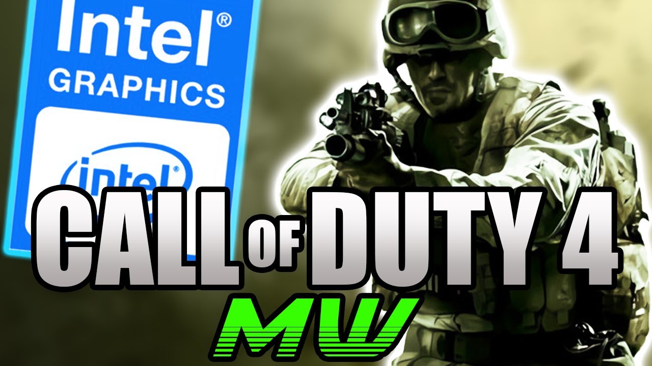 Call Of Duty 4 Modern Warfare en PC de BAJOS RECURSOS Intel HD