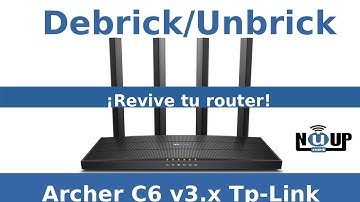 How to UnBrick / debrick Tp-Link Archer C6 v3.x