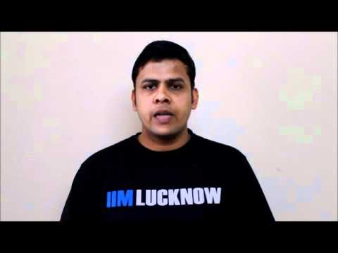 Ignicion, IIM Lucknow - Video testimonial - Satish...