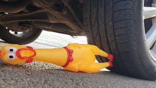 Crushing Crunchy & Soft Things by Car! Experiment Car vs Satisfying soft toys crunchy cars