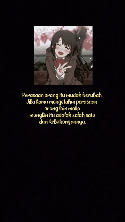 story wa anime keren sad kata kata