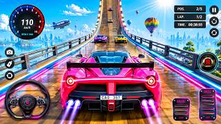 Impossible Sport Car Driving Simulator 3D - Mega Ramp GT Car Stunt Racing - Android GamePlay P2 screenshot 4