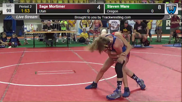 2480 Schoolboy 98 Sage Mortimer Utah vs Steven War...