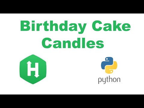 Birthday Cake Candles