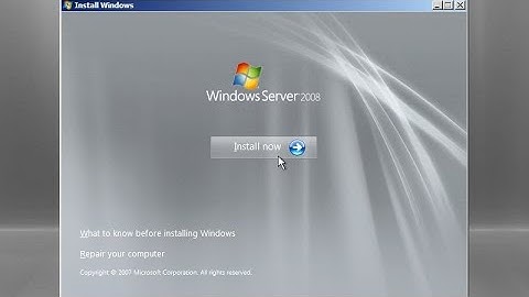 How to Install Microsoft Windows Server 2008 R2 Standard ISO 64 bit | Tutorial 2020