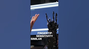 Robots Fingertips as Sensitive as Humans #robotics #airobotics #ibiomimeticrobotics #Braillerobotics