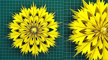 How to Make 3D Paper Snowflakes: Easy Step-by-Step Winter Craft Tutorial
