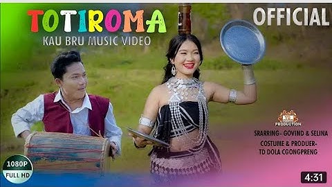 Totiroma ll Official Kau bru Music Video Song ll 2023 . Govind & Selina...