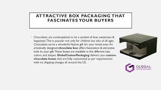 Custom Printed Chocolate Packaging Boxes