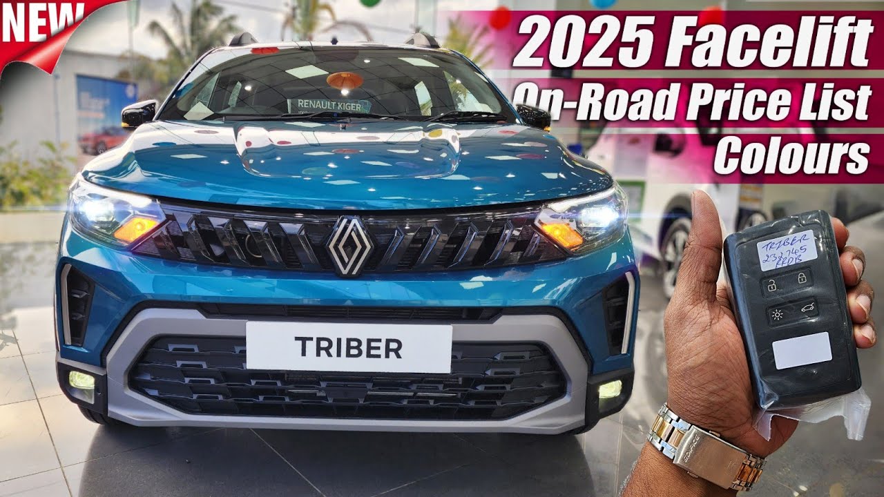 Renault Triber Facelift 2025 7-Seater | On Road Price List | Mileage | Features