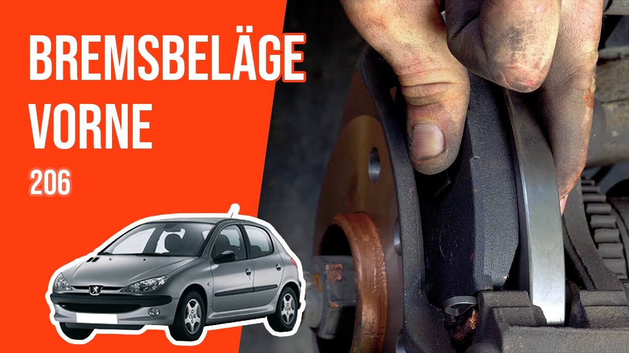 Peugeot 206 Bremsen Vorne Wechseln Anleitung