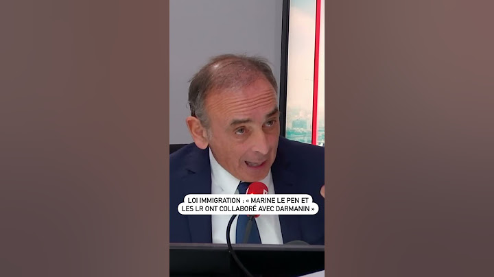 Immigration Law: "Marine Le Pen and LR leaders collaborated with Mr. Darmanin"