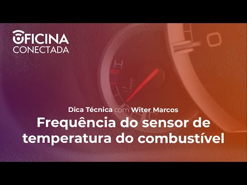 Sinal de frequência do sensor de temperatura do combustível | Oficina Conectada