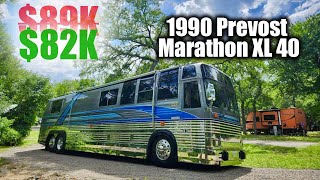 1990 Prevost Marathon XL 40 For Sale in Fort Worth, Texas