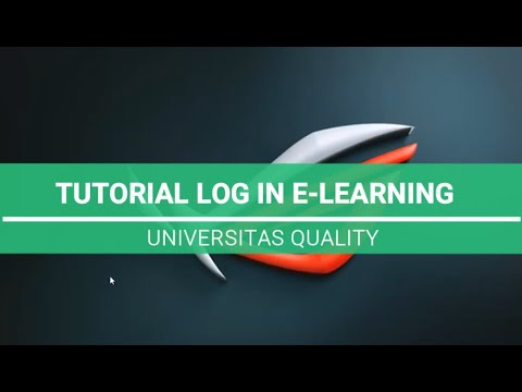 Tutorial Login E-Learning Universitas Quality
