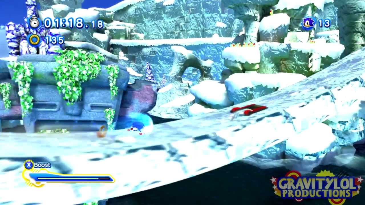 PC - Sonic Generations - Modern - Snow Hill Zone Mod