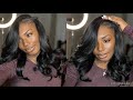 HOW TO: QUICKWEAVE|CUTTING LAYERS|HEAVY BANG| VOLUMINOUS CURLS|BLENDING LEAVE OUT| VERY DETAILED