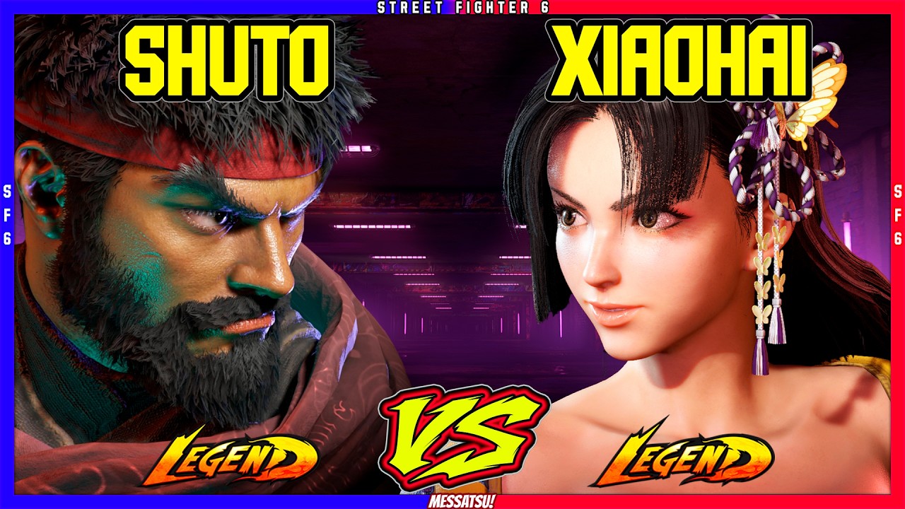 SF6 Shuto (Ryu) VS Xiaohai (Mai)💥Messatsu!💥スト6💥Street fighter 6