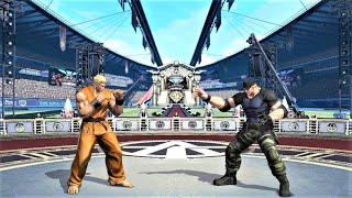 Super Combo In Real Match - Ryo Sakazaki Vs Clark Still Hardest Ai - Kof Xiv