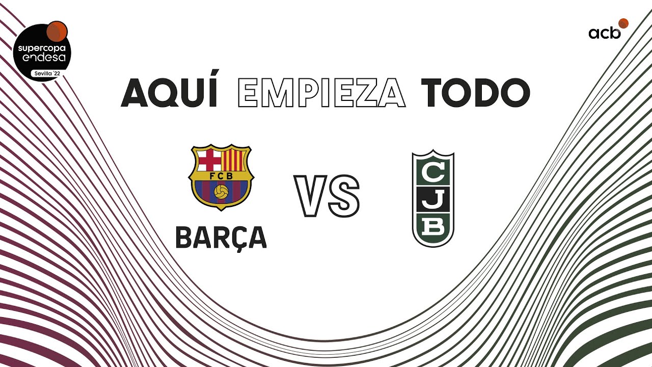 SEGUNDA SEMIFINAL: Barça - Club Joventut de Badalona | Supercopa Endesa 2022