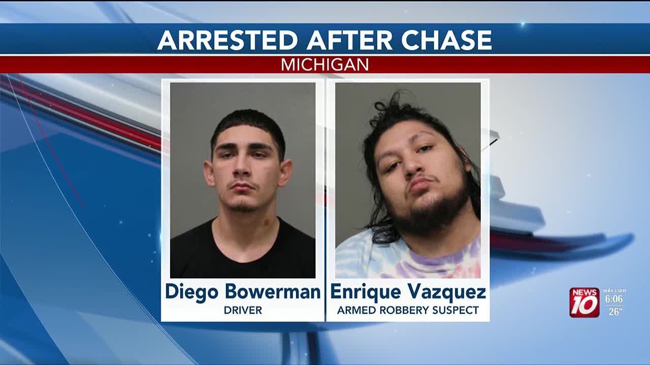 Armed robbery suspect arrested after multi-county chase - YouTube