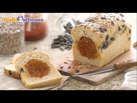 Salami sandwich loaf - recipe