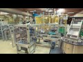 Vacuum cleaner brush automated assembly line