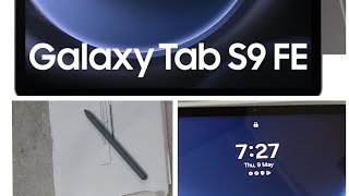 How to Setup Samsung Galaxy #Tab #S9 fe step by step. #samsunggalaxy #Tablet #amazongadgets #128gb