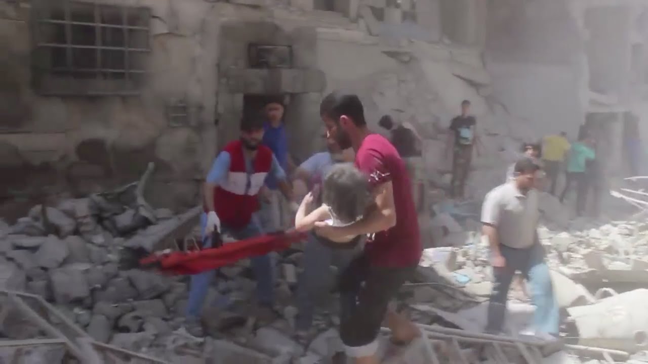 قتلى وجرحى في قصف للنظام السوري استهدف حيي الكلاسة وبستان القصر بحلب
