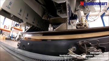 EMATEST-PL-4800. For automatic ultrasonic testing of plates with EMAT