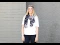 12 Ways to Wear a Scarf or Shawl | #1 The Scarf