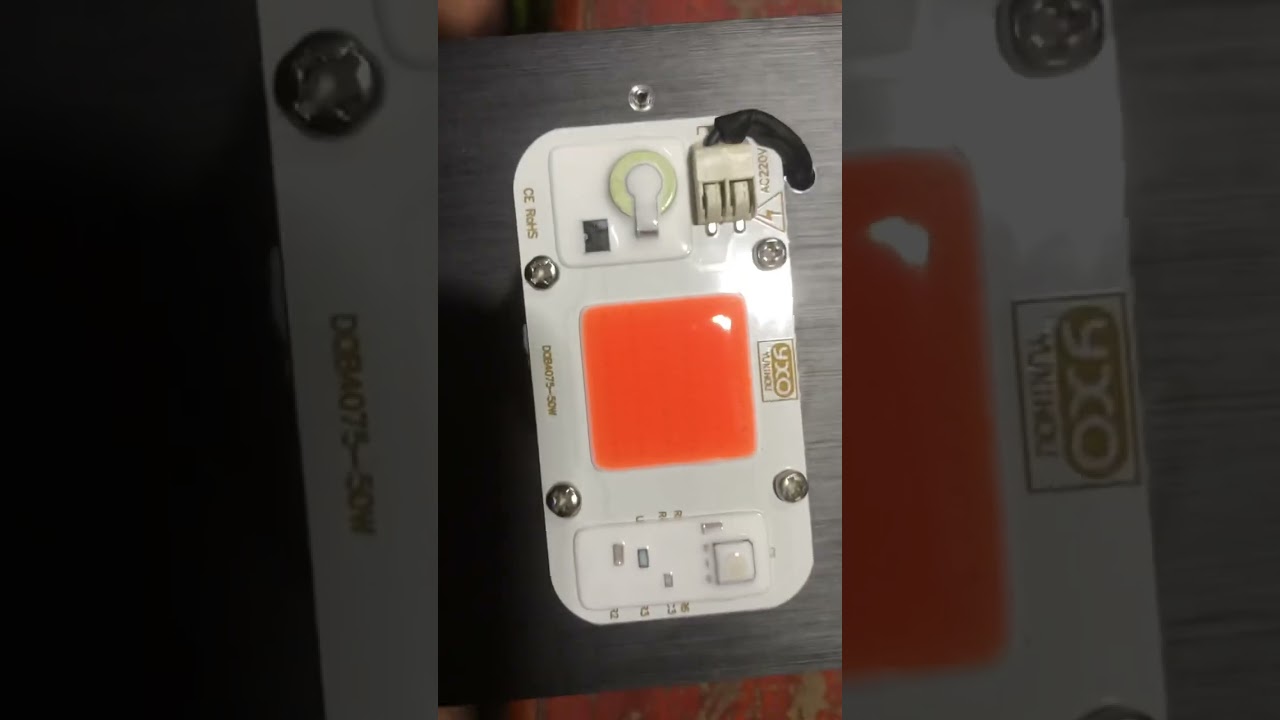 YXO YUXINOU 200W COB LED grow light(part 2)