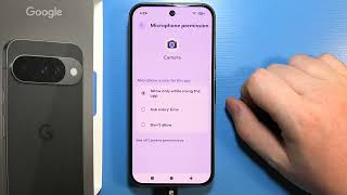 Google Pixel: Cara Mengelola Izin Mikrofon untuk Aplikasi (Android 17) screenshot 4