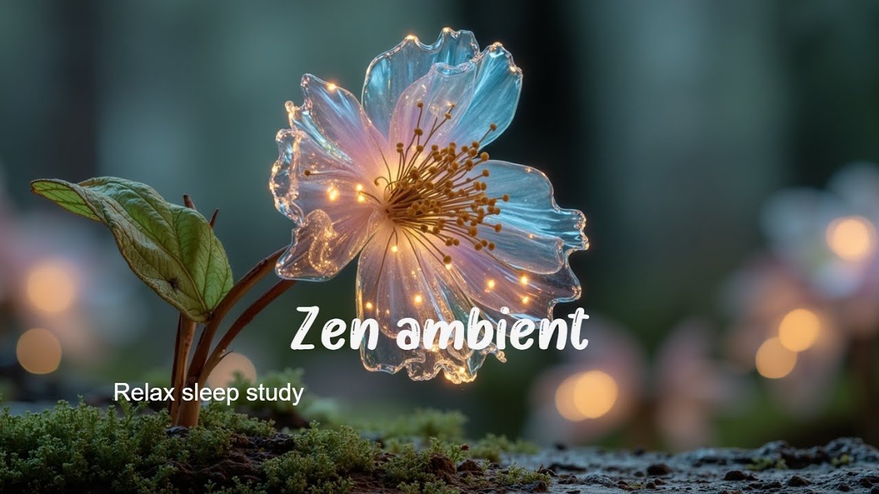 Атмосфера сияющих цветов для глубокого сна и расслабления