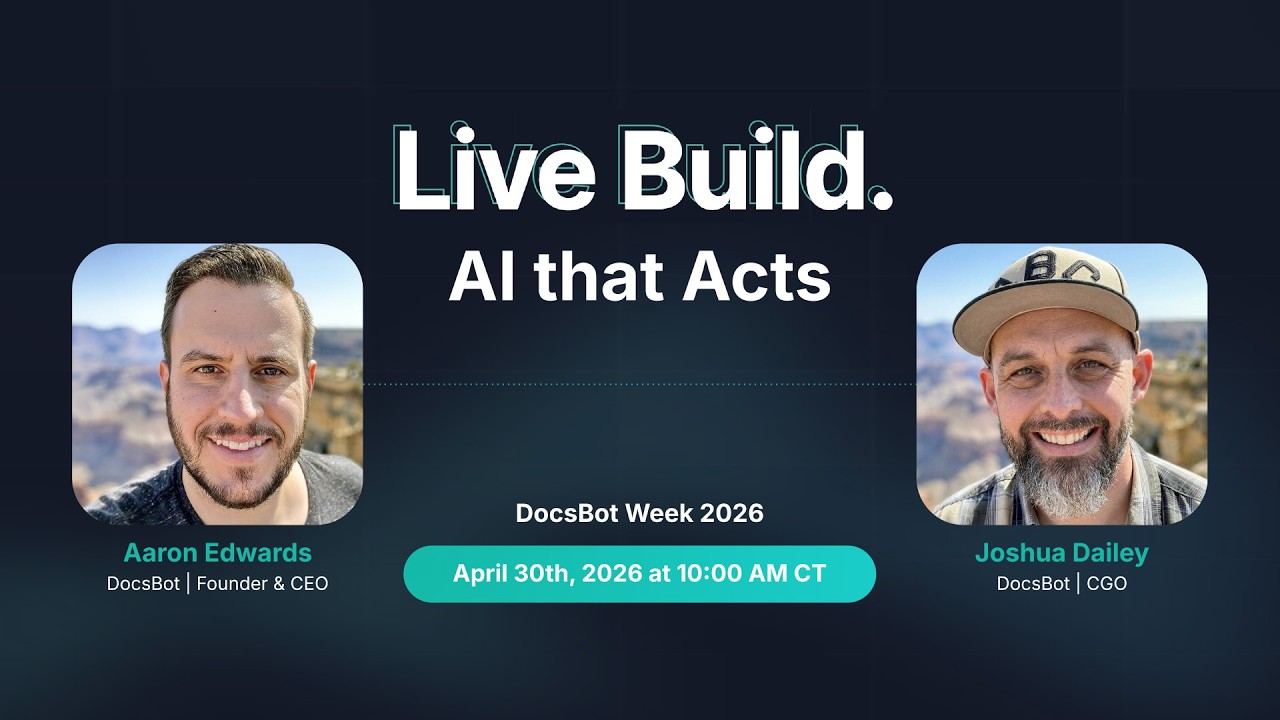 Introducing Skill Builder - DocsBot Week 2026 Live Build