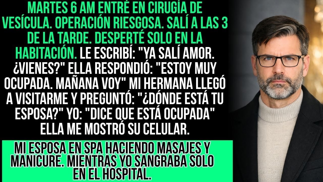 Mi Esposa Internada  Anciano Del Cuarto De Al Lado  'Huya De Ella Joven  Escuché Todo   '