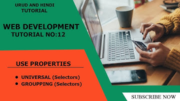 How to use universal selector and grouping selectors  |front end web Development complete course|