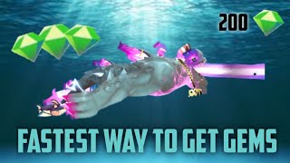 Fastest way to get Gems! // Hungry Shark Evolution screenshot 4