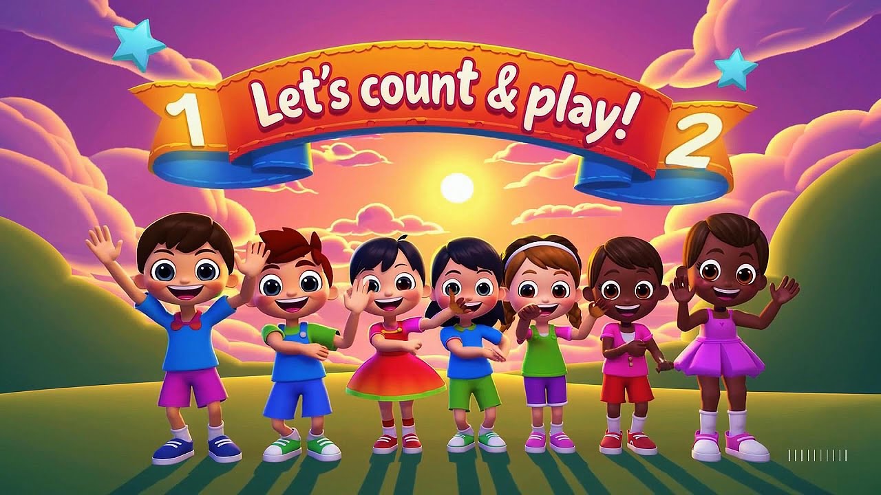🔢Let’s Count and Play! | A Fun Counting Song for Kids🎶#nurseryrhymes # ...